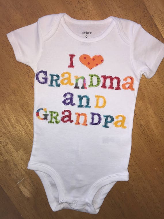 i love grandpa onesie carter's