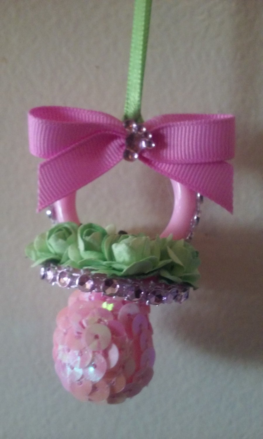 Baby Shower Necklace Corsage Pacifier 12 One dozen Etsy