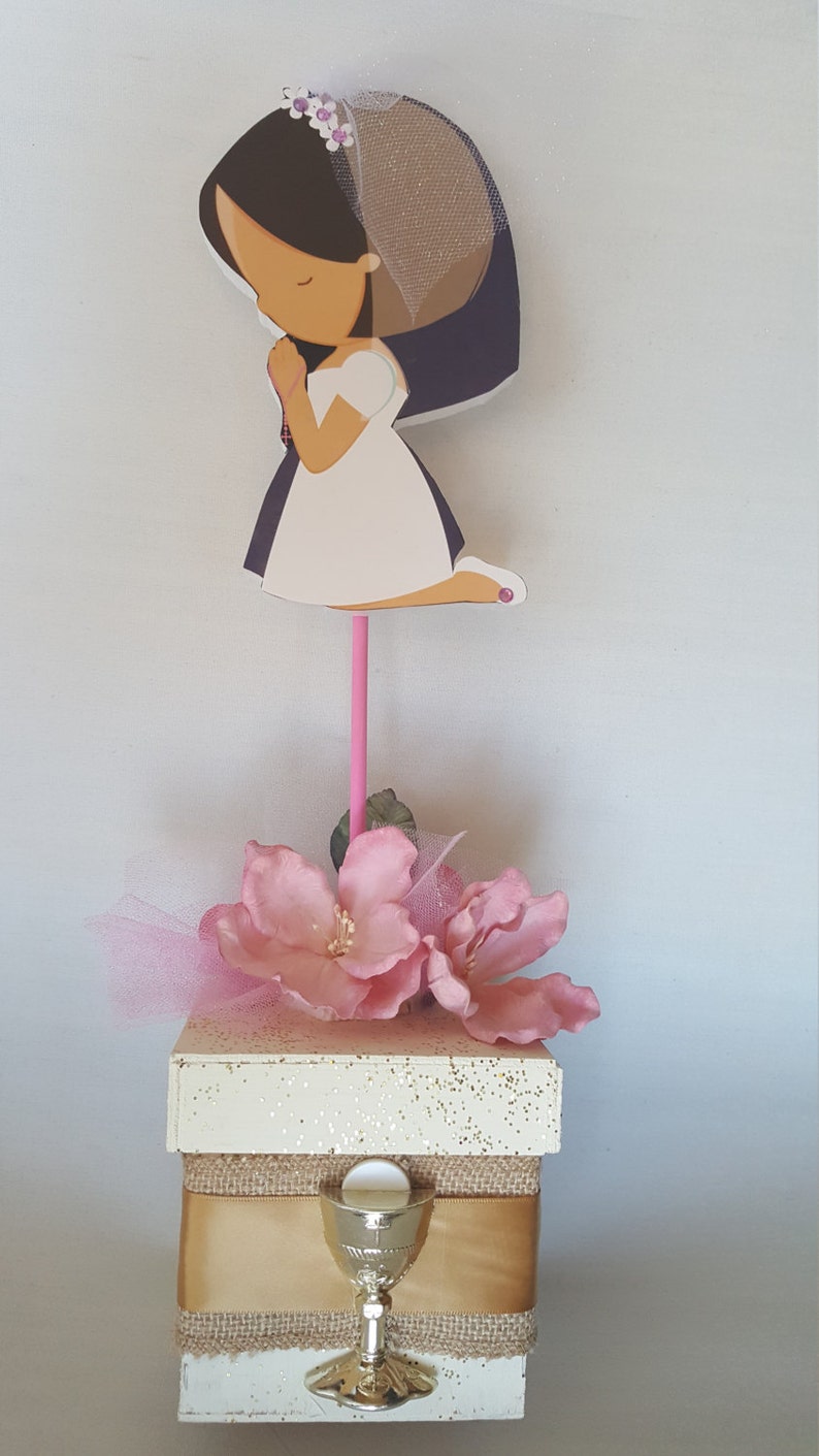 First Communion CenterpieceGirl Etsy