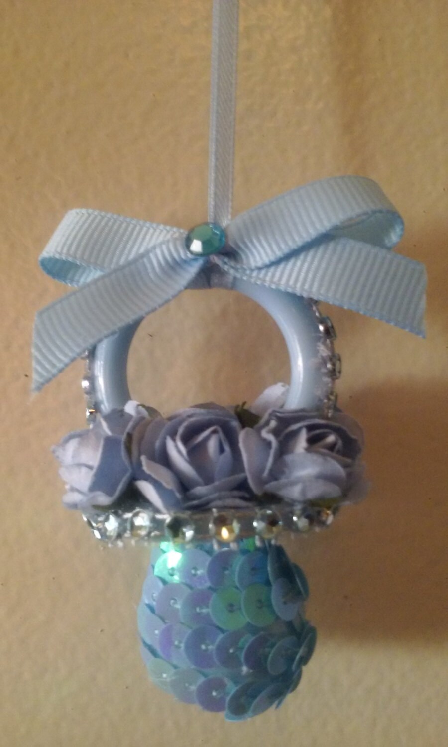 Baby Shower Necklace Corsage Pacifier 12 One dozen Etsy