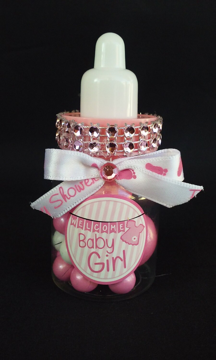 Colorful Candy Filled Baby Bottle Favors 12 one Dozen Etsy