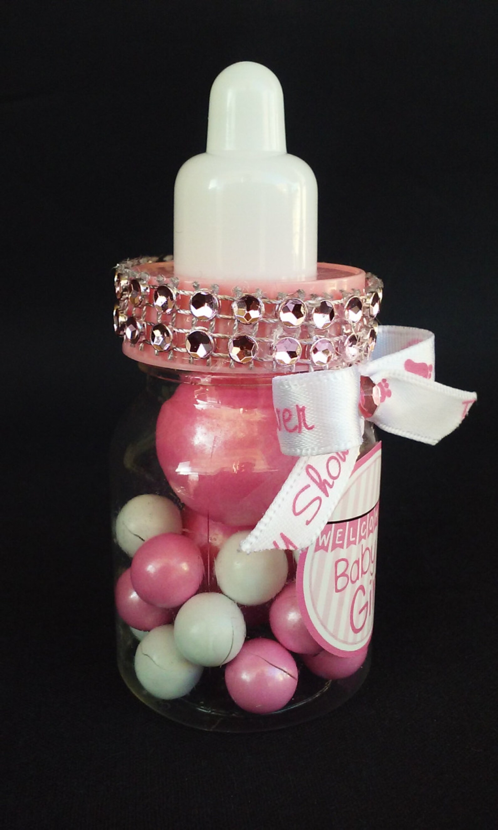 Colorful Candy Filled Baby Bottle Favors 12 one Dozen Etsy