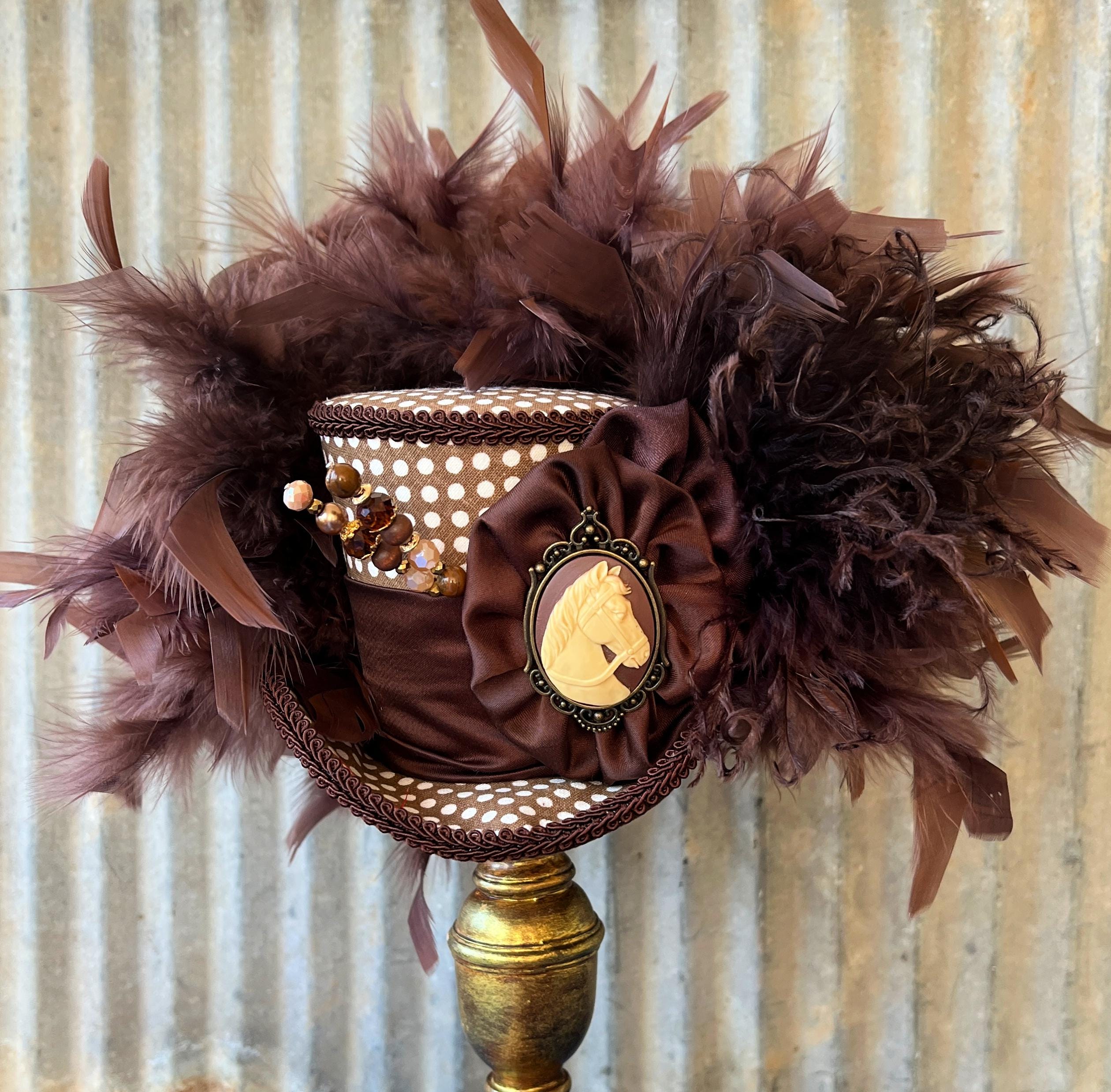 Gold and Beige Fascinator - Etsy