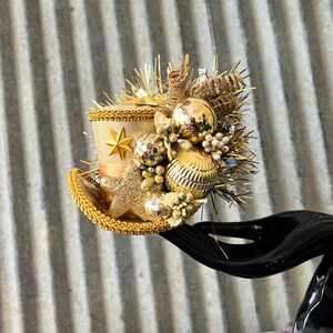 Gold Ivory Top Hat - Etsy