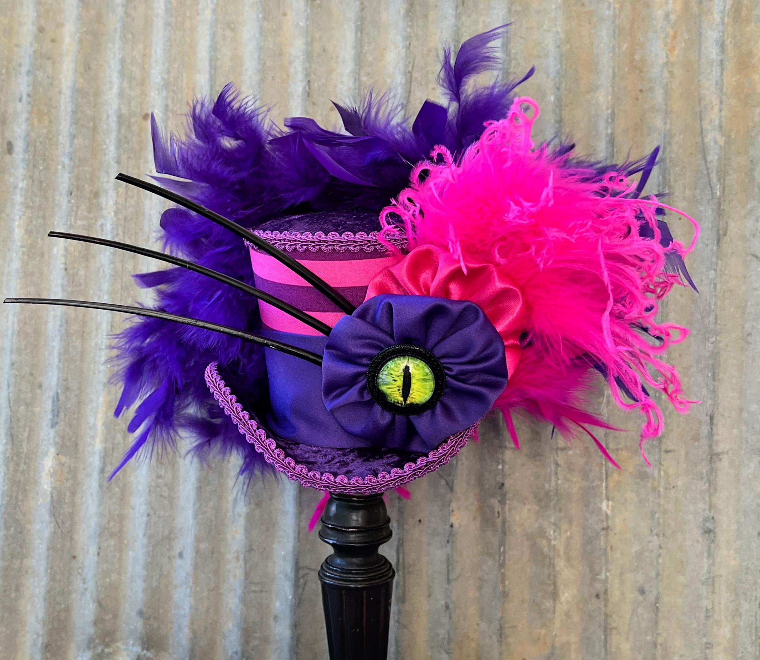 ミニトップハット、ワンダーランドハット、チェシャ猫のミニトップ