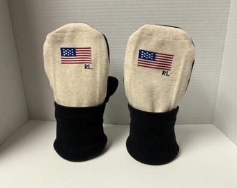 USA RalphLauren adult mittens