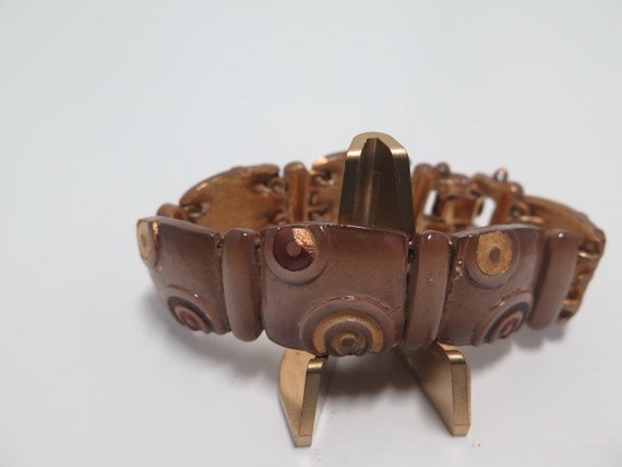 Eisenberg Geometric Design Bracelet with Matching… - image 4