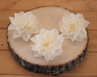 Sola Wood Tiger Lilies 3.5" - Sola Flowers, Wood Sola Flowers, lily, Sola, Balsa Wood Flowers, Wedding DIY, Flowers for Crafting, diy