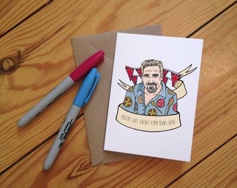 Paul Hollywood Baking Greetings Card - Lovely Firm Buns