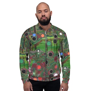 Zipper Front Unisex Bomber Jacket | Cyberpunk Jacket | Cyberpunk jacket | Flight Aviator Pilot Jacket