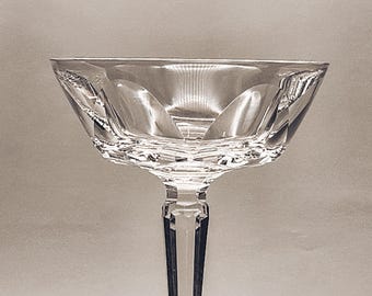 Copas de cristal vintage Waterford Sheila / Copas irlandesas talladas a mano