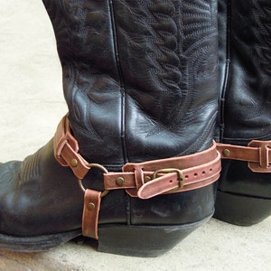 Leather Boot Strap Etsy Canada