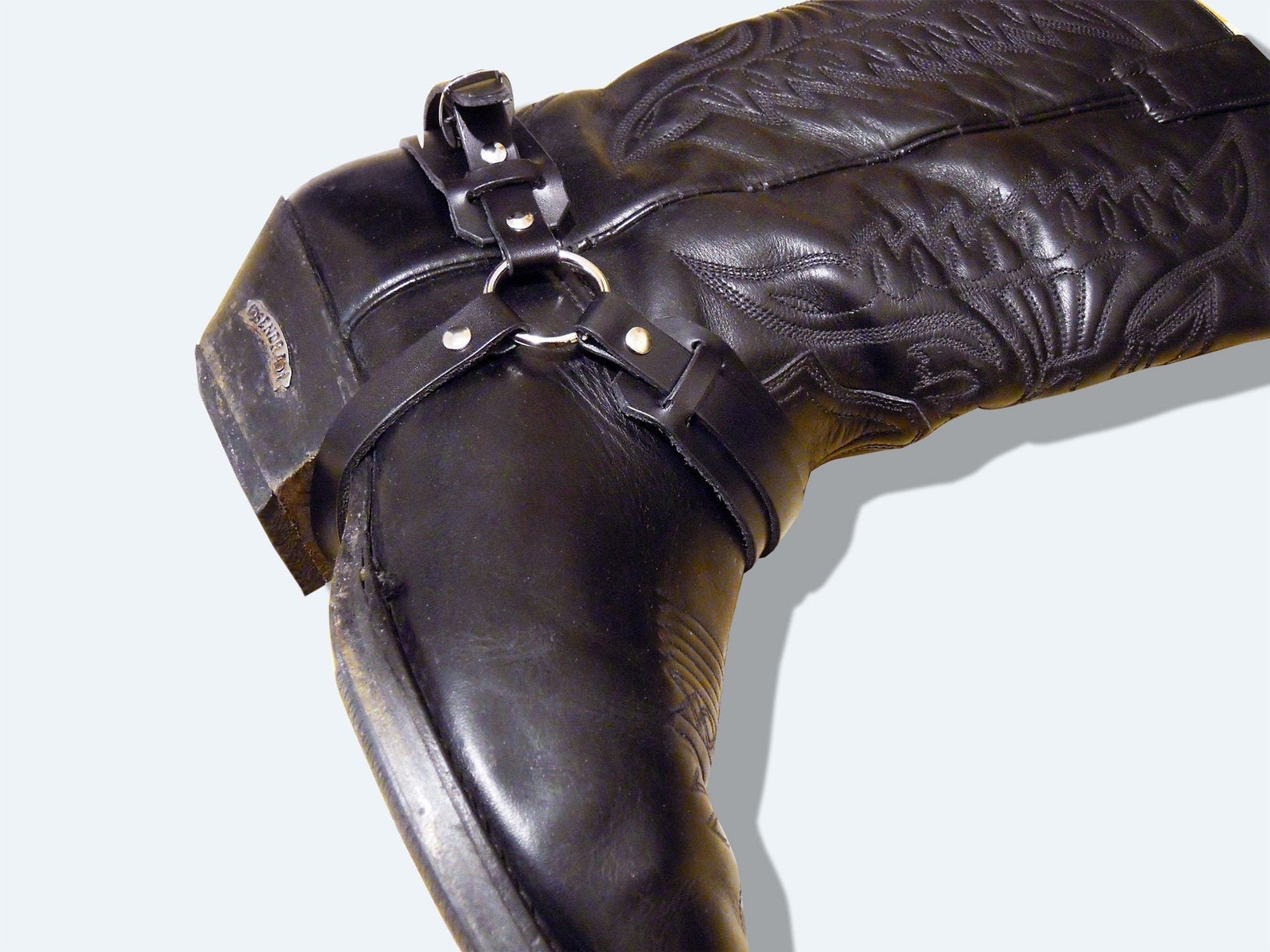cowboy boot harness straps