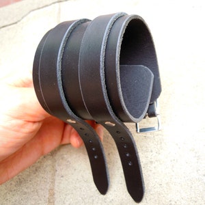 Bracciale In Pelle Marrone Con Fibbia | Disponibile! | Collin Rowe - Foto 2