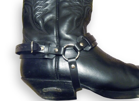 cowboy boot harness straps