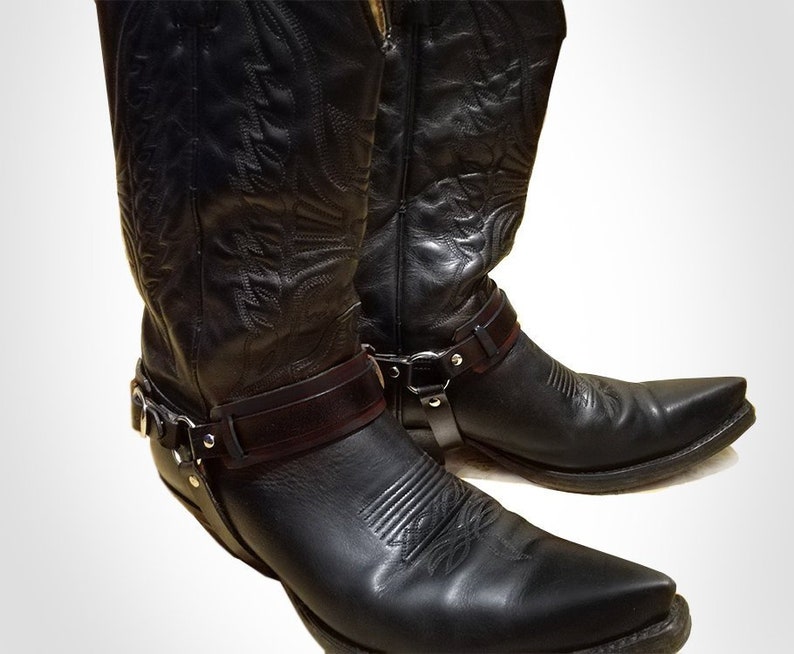 cowboy boot harness straps