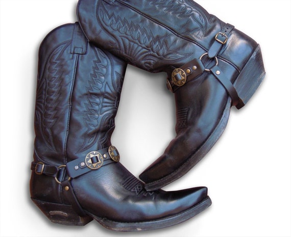 6 Cinturini Per Stivali Militari - Giarrettiere Elastiche Con Ganci Metallici | Per Uomo, Outdoor - Foto 7