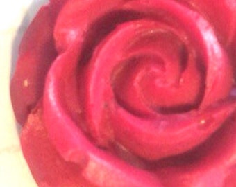 Rose embellishment, scrapbook supplies, handmade scrapbook embellishments, floral embellishments, greeting card embellishments, cardmaking