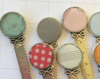 Planner bookmarks, Planner Page markers, planner accessories, planner supplies, birthday gift for mom, gift for mom, letter opener, unique