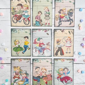 Young Love Vintage card toppers love - craft, make your own cards or tags