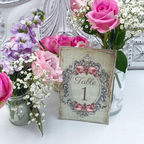 Set 6 coltelli Rose Lilla shabby chic