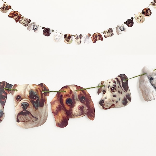 Dog Puppy Bunting Garland decoration party home dog lover vet pet grooming