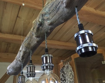 Tolle Lampe - geretteter Ast