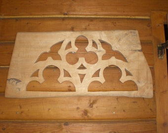 Wooden object - shop name perfume