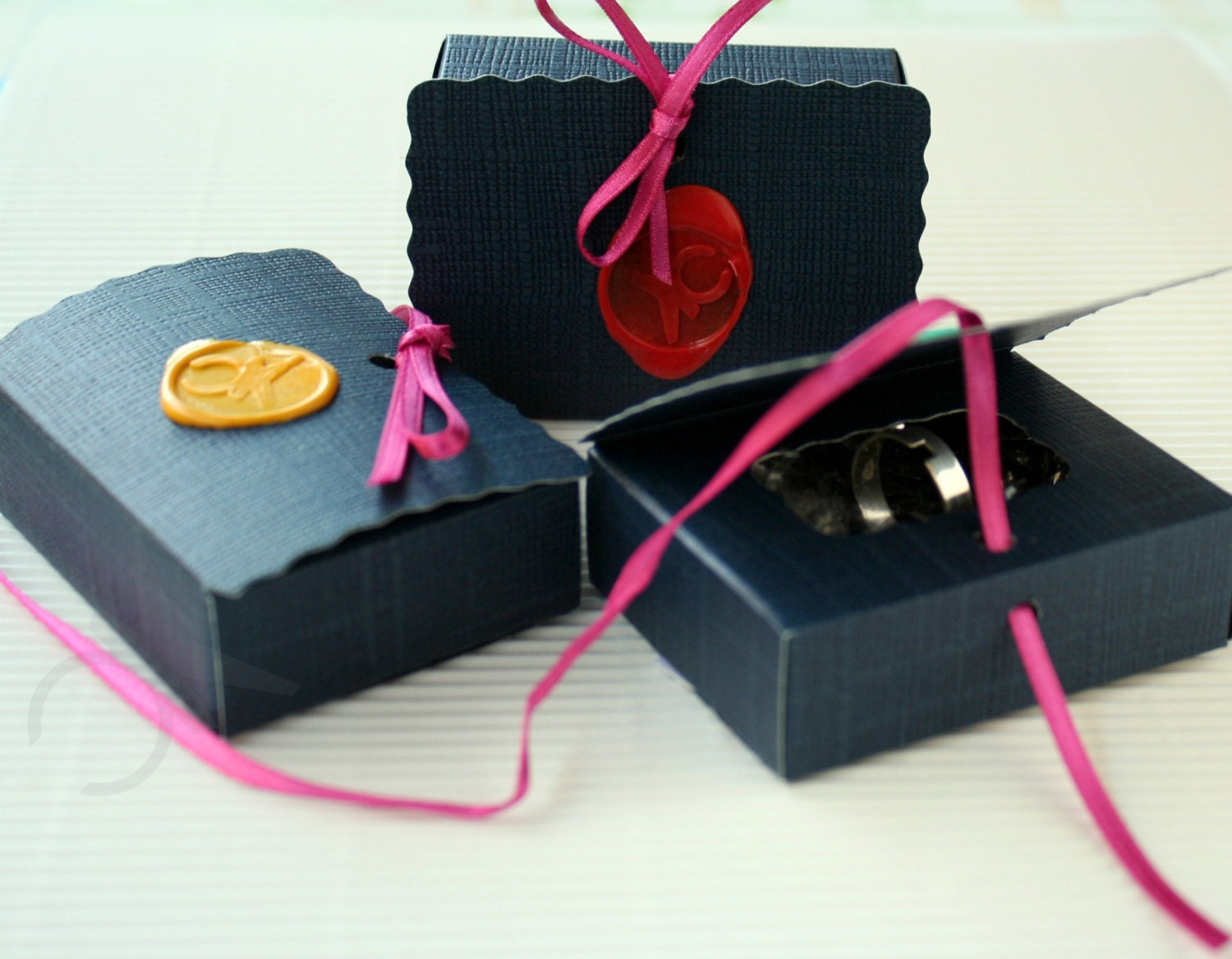 Rectangular Statement Ring in Red and Yellow Glass and Green Etsy