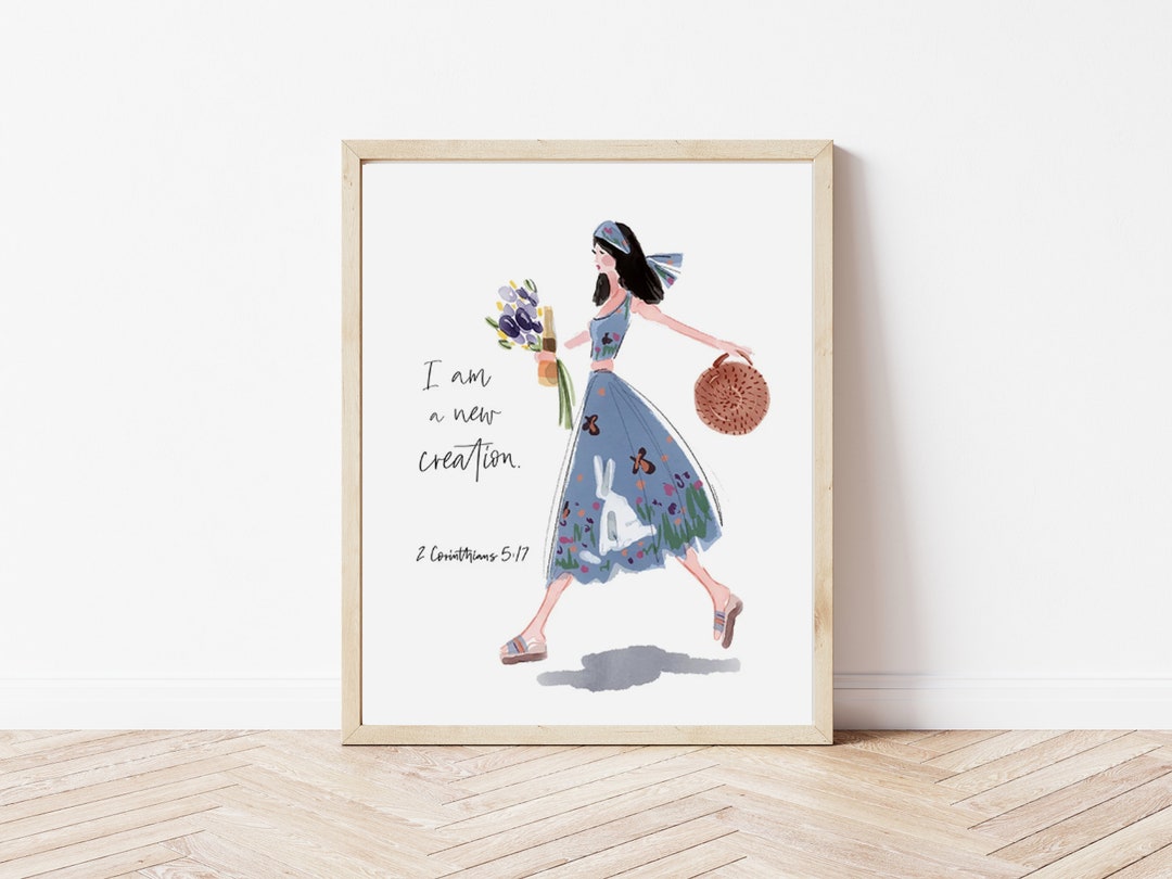 2 Corinthians, Christian Wall Art, Scripture Art, Bible Journaling ...