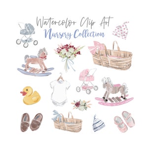 Decor babykamer, print babykamer, aquarel babyshower, aquarel illustraties, partij illustraties, babyaankondiging, teken babymaanden