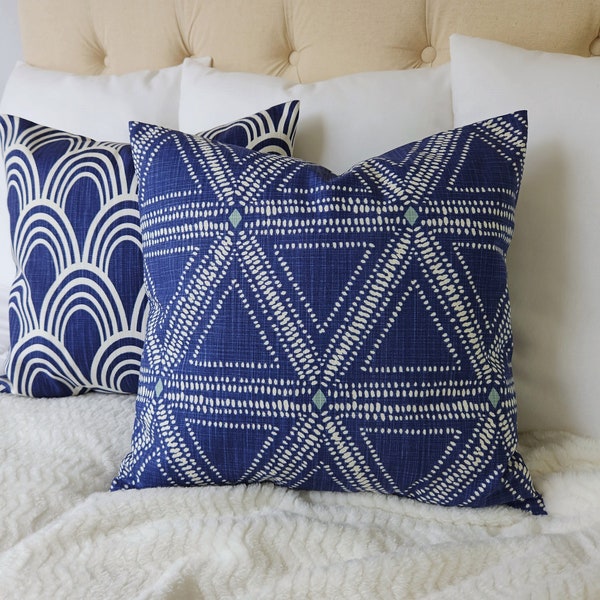 Purple - Pochampally Ikat Cushion Cover (16 x 16 in) 18
