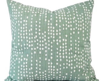 Green Throw Pillow Etsy