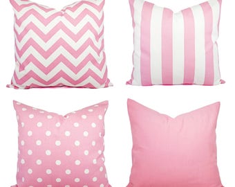 pink nursery pillow