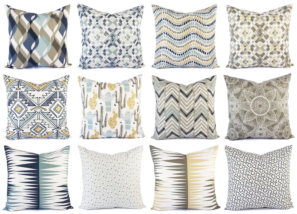 Two Decorative Pillow Covers Taupe Pillow Cover Brown Etsy