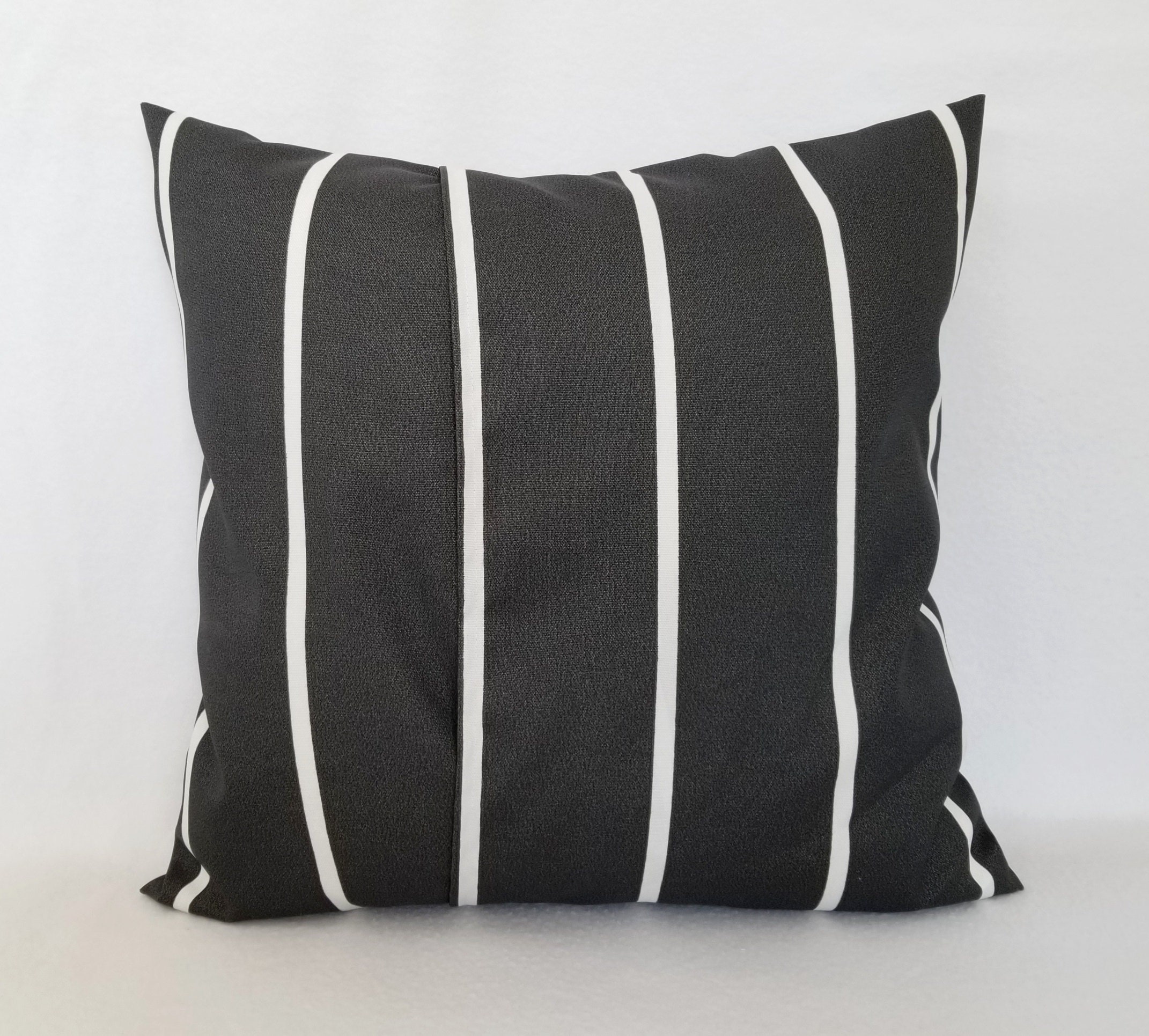 OUTDOOR Dark Grey Pillow Covers Grey Pillows Grey Pillow Etsy