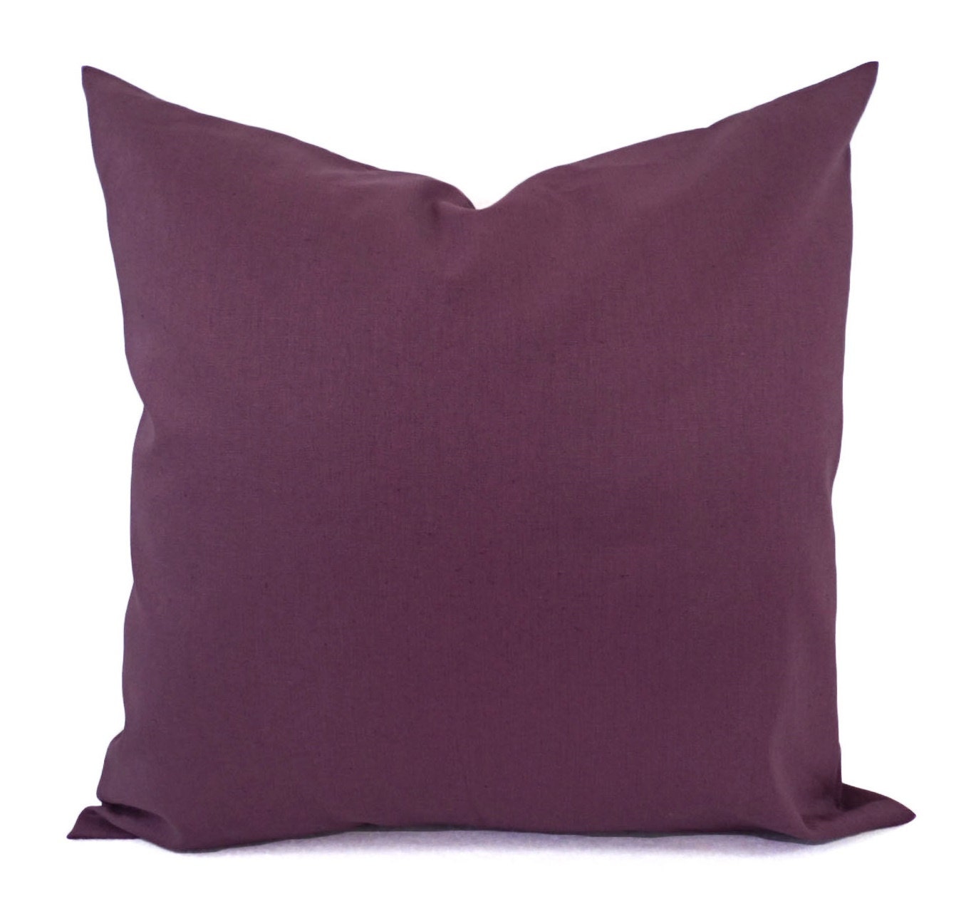 Solid Purple Pillow Cover Purple Pillow Cover Linen Pillow Etsy