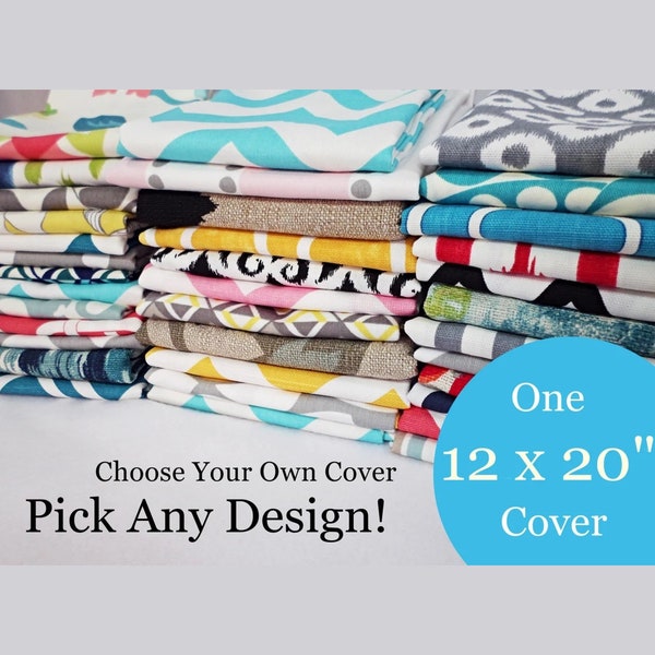 Lumbar Pillow Cover 12x20 - Etsy