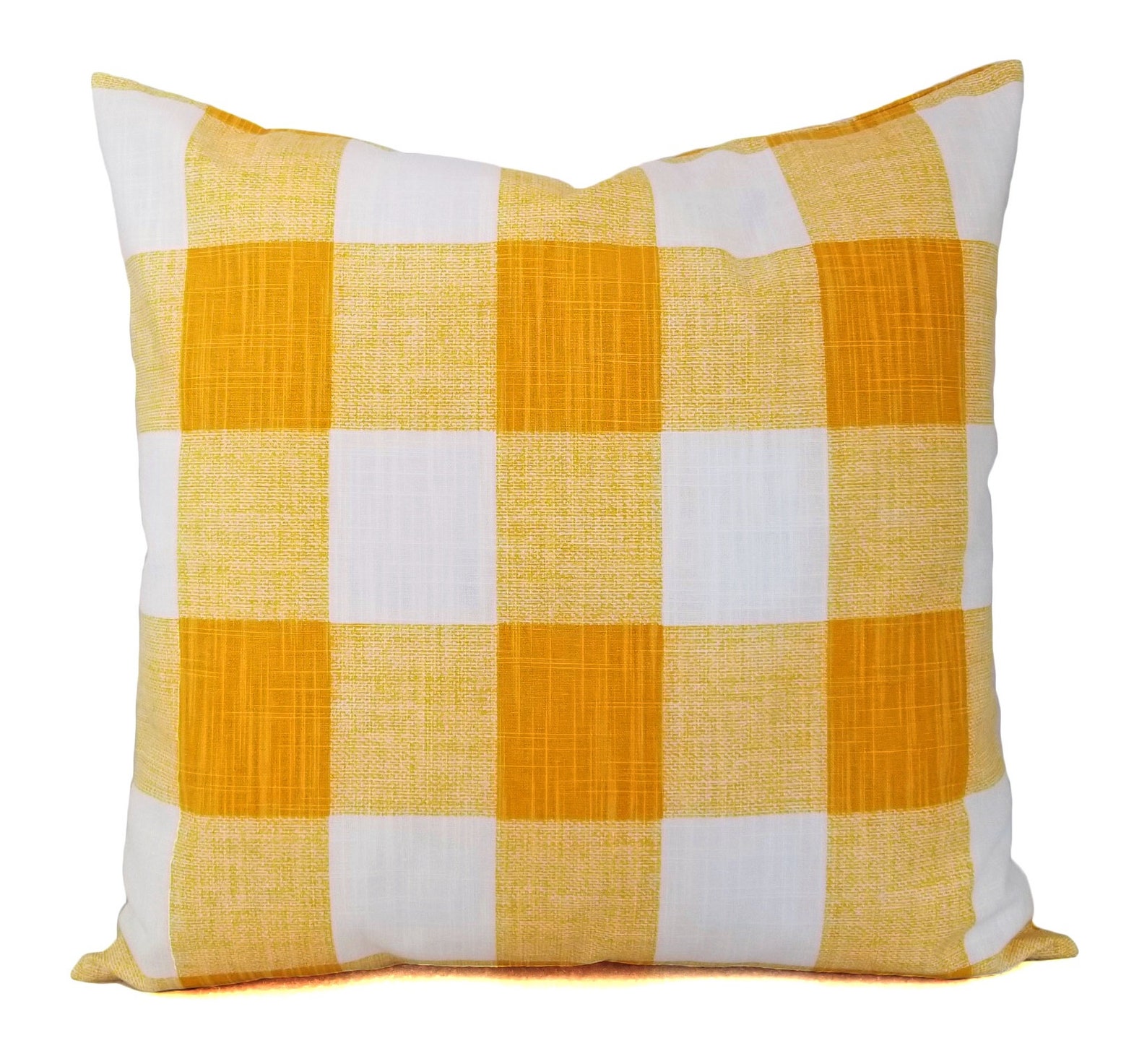 Two Deep Yellow Throw Pillow Covers Two Dark Yellow Etsy Australia
