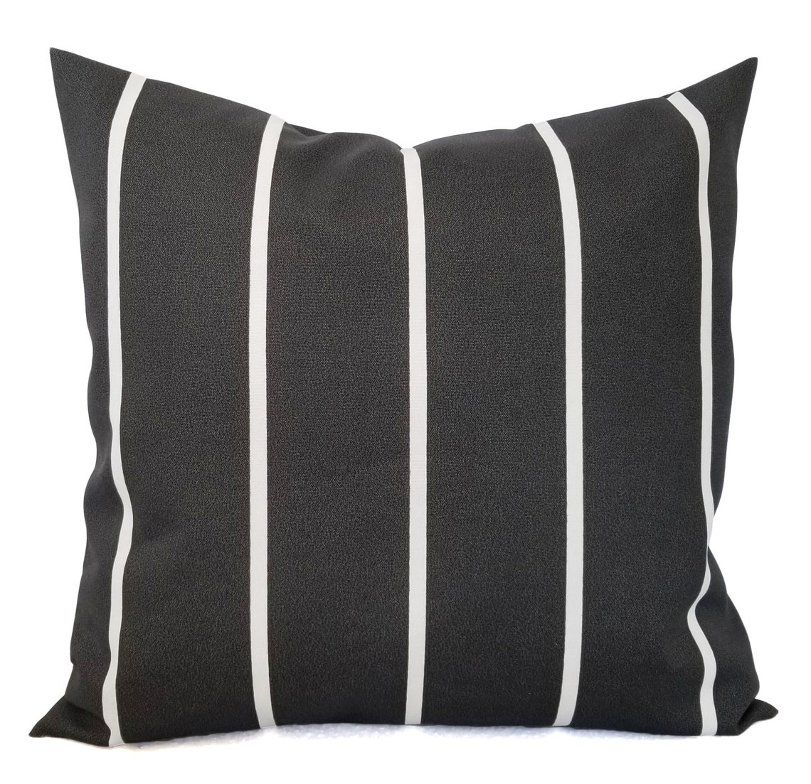 OUTDOOR Dark Grey Pillow Covers Grey Pillows Grey Pillow Etsy