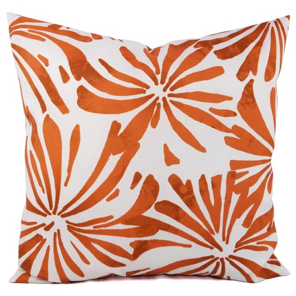 Burnt Orange Pillow Etsy