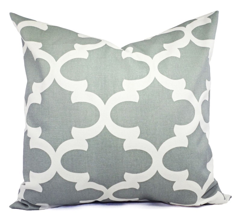Clearance Grey Throw Pillow Cover Grey Decorative Pillow Etsy