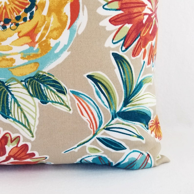OUTDOOR Two Floral Pillow Covers Grey Pillows Patio Pillow Etsy