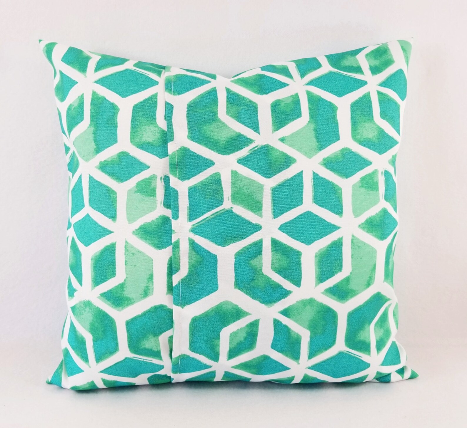 Two Indoor OUTDOOR Pillow Covers Green Pillow Cover Etsy
