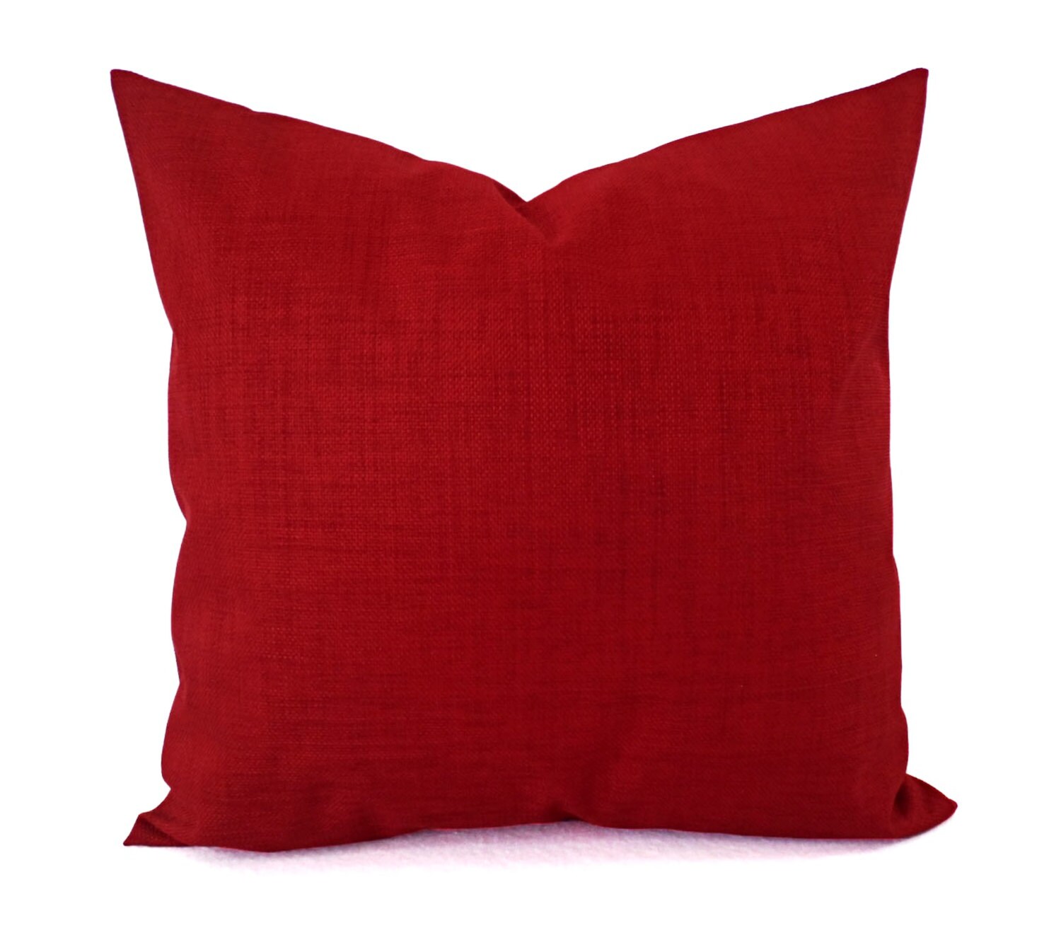 deep red pillows