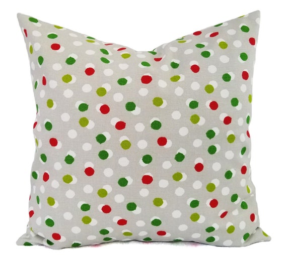 polka dot pillows
