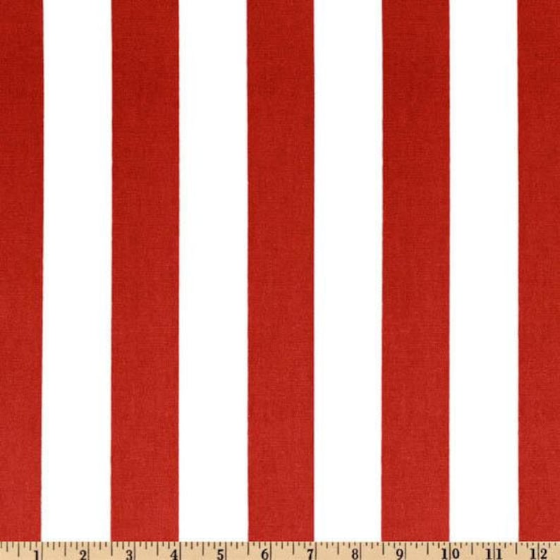 Two Red Striped Pillow Covers Red Pillow Cover Decorative Etsy