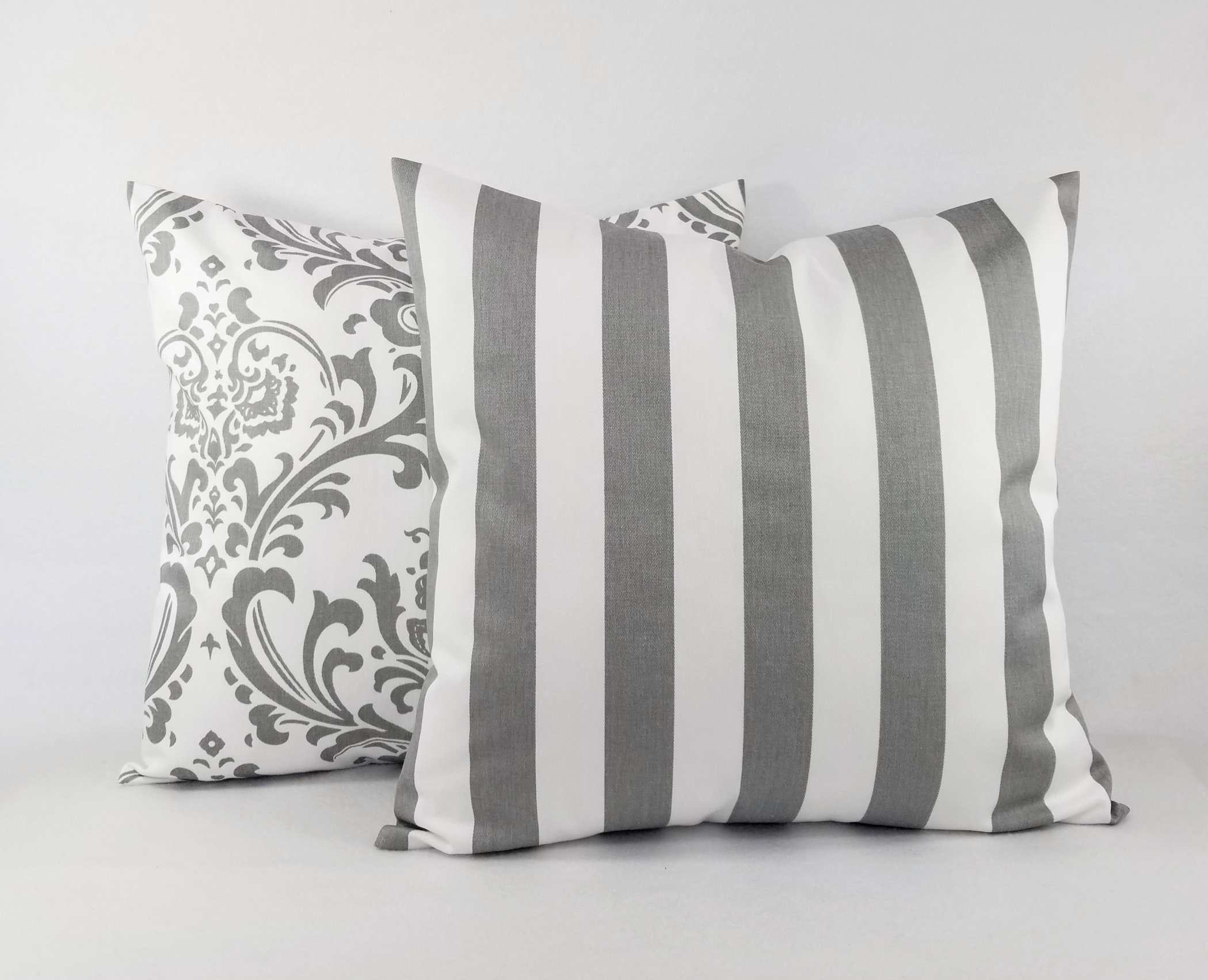 Decorative Grey Throw Pillows