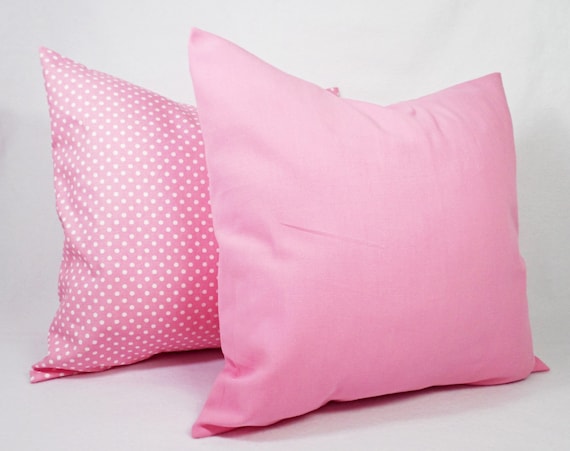 light pink accent pillows