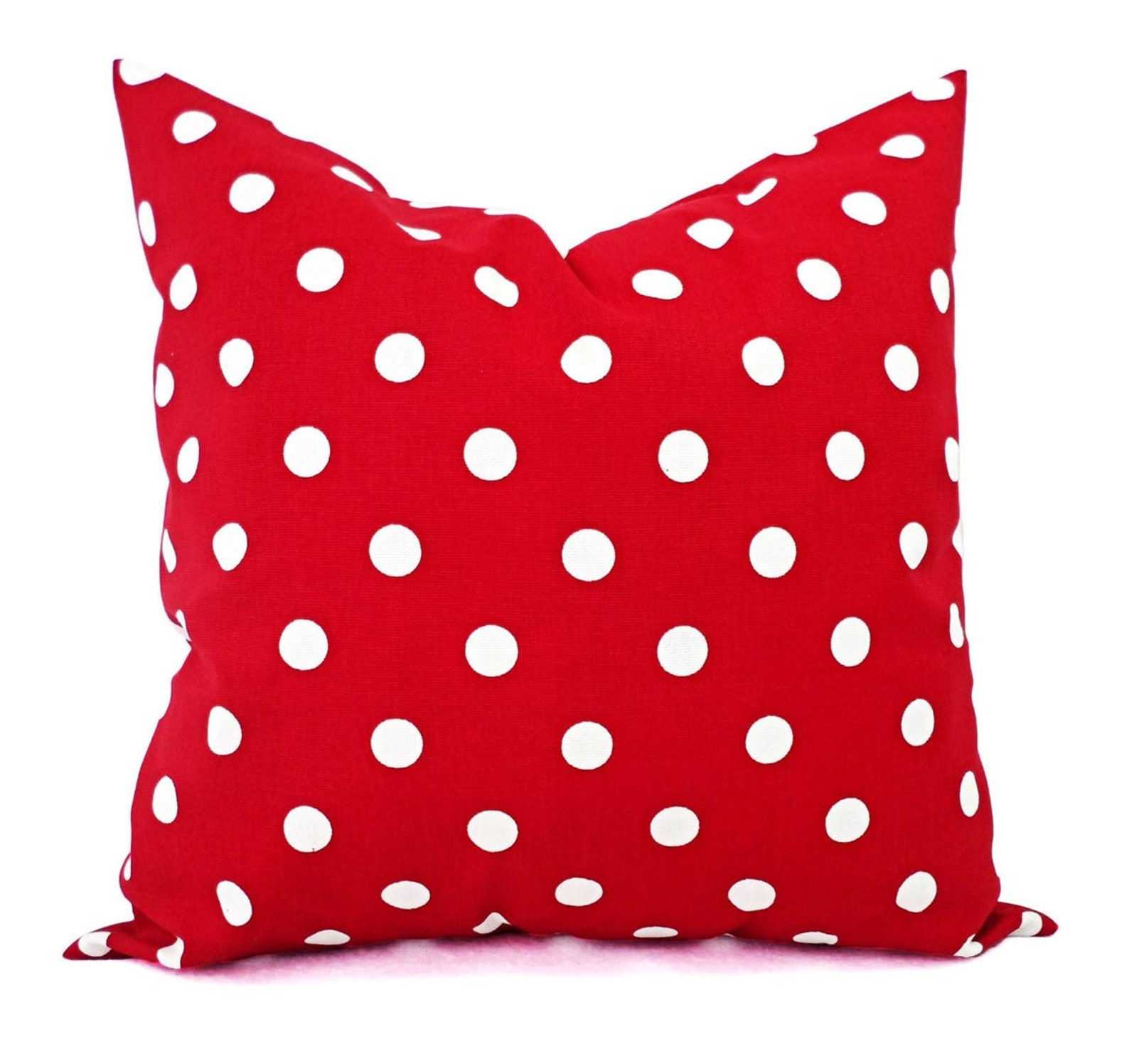 Red Pillow Covers Decorative Throw Pillow Cover Red Couch Etsy